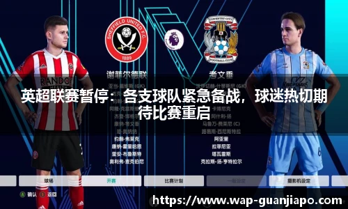 英超联赛暂停:各支球队紧急备战,球迷热切期待比赛重启